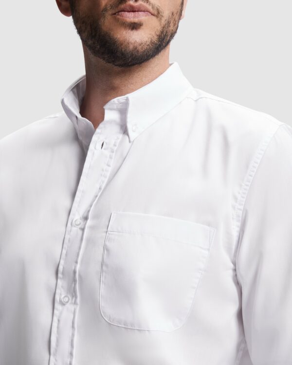 Camisa personalizada Manga Larga Hostelería Aifos Hombre - Imagen 4