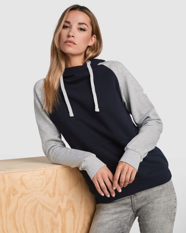 Sudadera personalizada bicolor Badet Unisex - Imagen 5